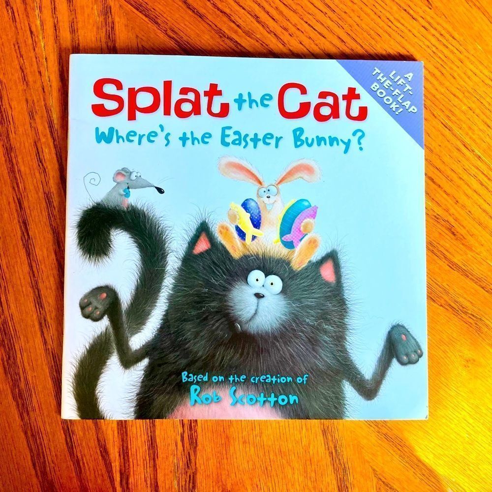 Splat the Cat 🐈‍⬛ Where’s the Easter Bunny 🐰 ?